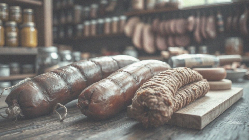 Jakie są różnice między kiełbasą polską surową wędzoną a kiełbasą podsuszaną?