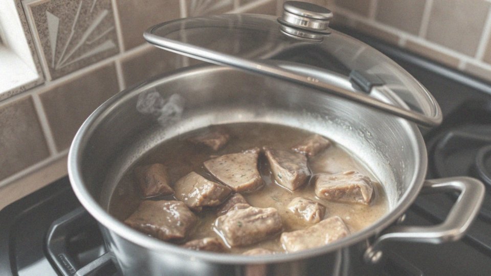 Jak podgrzać mięso na patelni lub w rondlu?