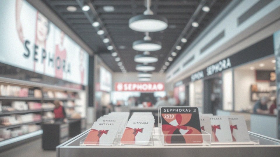 Jak nabyć kartę upominkową Sephora?
