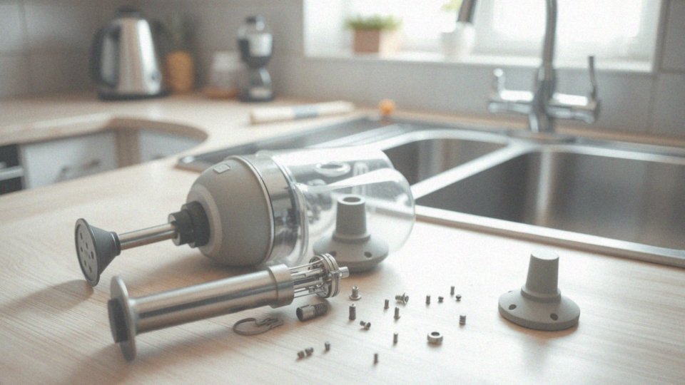 Jak ponownie złożyć blender ręczny po rozebraniu?