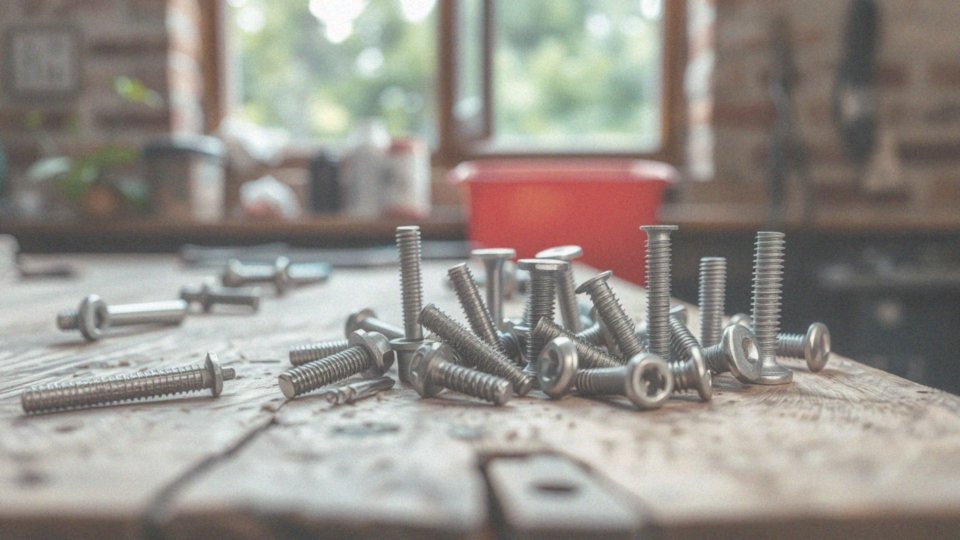 Jakie materiały powinny być używane do wkrętów na zewnątrz?