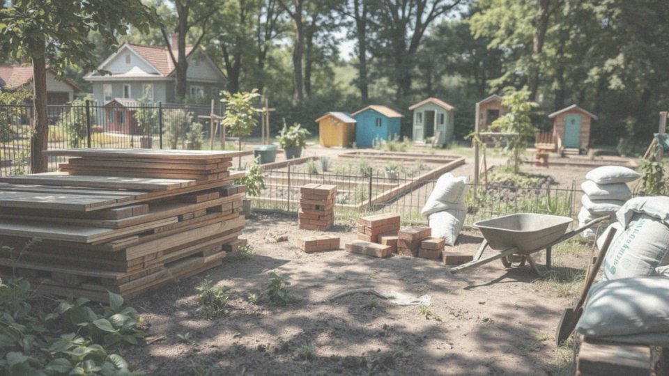 Jakie są koszty związane z budową domku na działkę ROD?